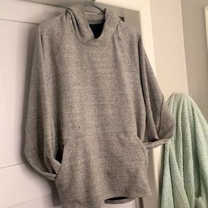 Large LuLu lemon mens Grey classic hoody
